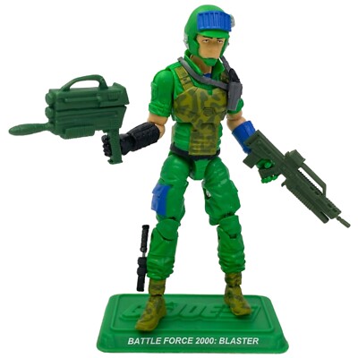 GI Joe Blaster v2 3.75'' Figure Joe Con Exclusive 2017 Battle Force 2000 FSS Club