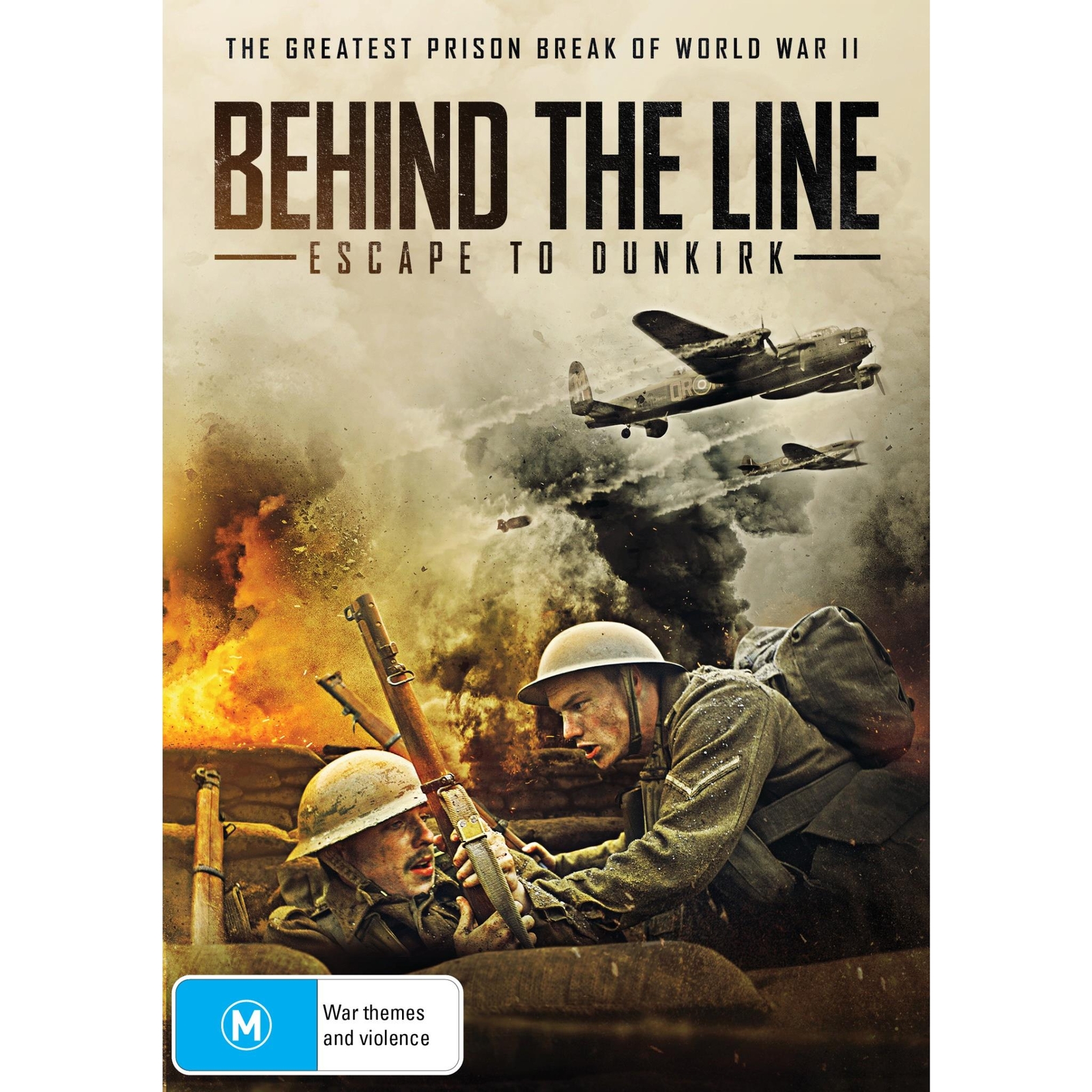 Behind the line - Escape To Dunkirk (DVD) Brand New & Sealed - Reg 4 - Picture 1 of 1