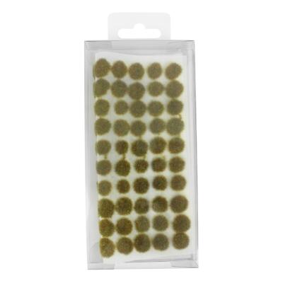 WWS Static Grass Tufts x 100 – Winter, 2mm – Model Railway Wargame Scenery