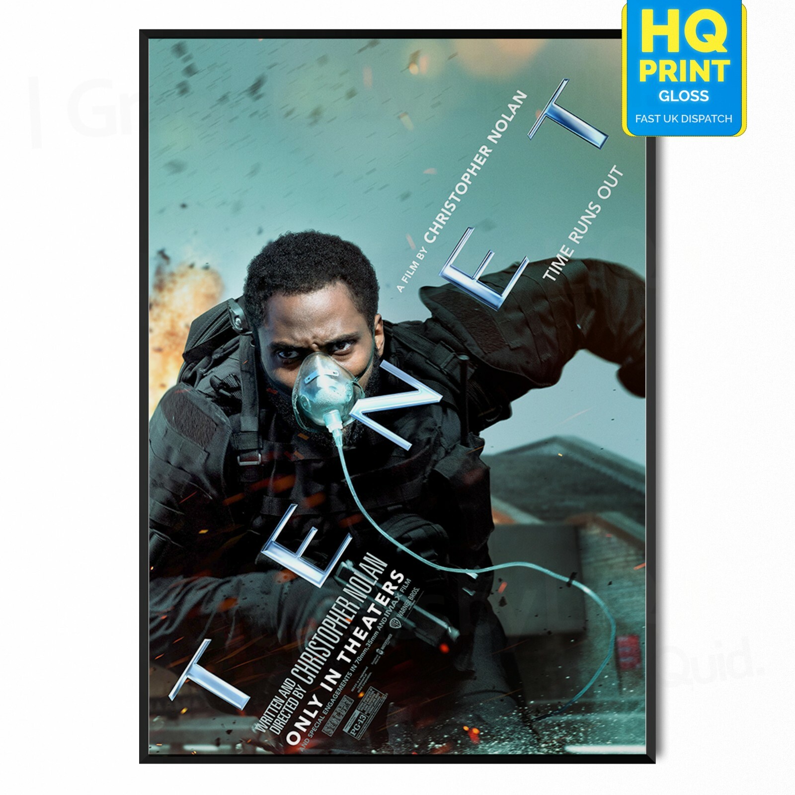Tenet 2020 Movie Christopher Nolan Poster 3 A5 A4 A3 A2 A1 Ebay
