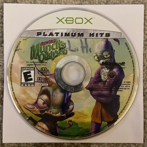 Xbox - xbox★ODDWORLD Munch&#39;s Oddysee PLATINUM oddworld_munchs_oddysee_xbox_o