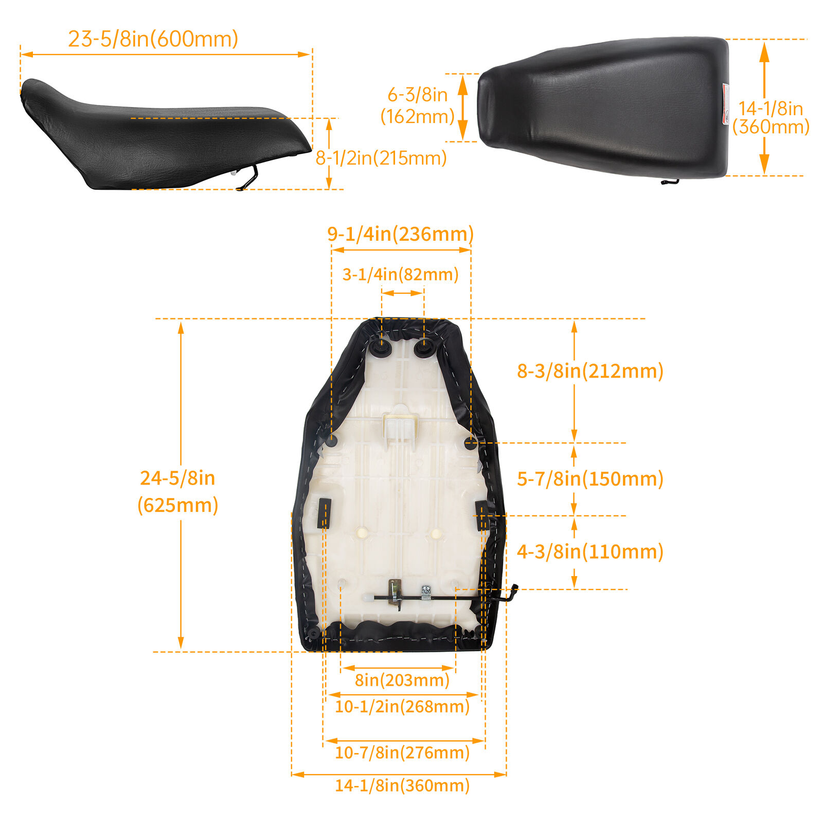 For Honda TRX 300 TRX300 FW Fourtrax 2X4 4X4 Complete Seat For Honda TRX 300 TRX300 FW Fourtrax 2X4 4X4 Complete Seat