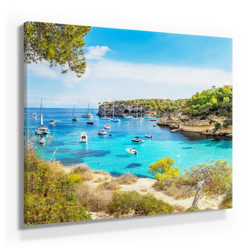 WunderschÃ¶Ne Mallorca Bilder Tolle Leinwandbilder Aufgespannt Auf 2cm Holzrahmen