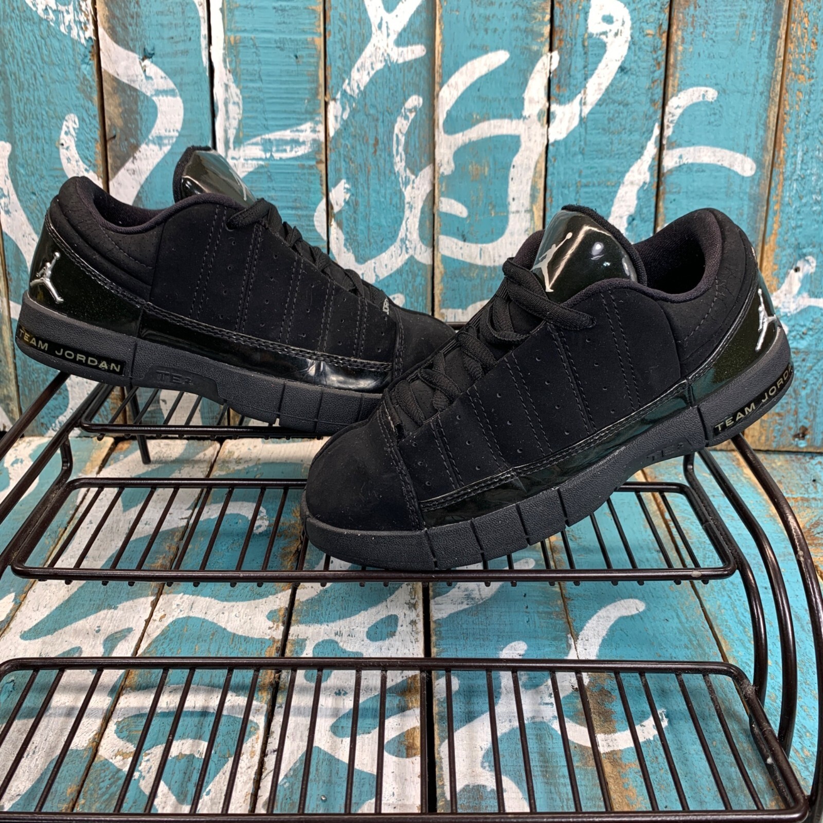 Nike Air Jordan Toddler TE II Advance Triple Black Shoes