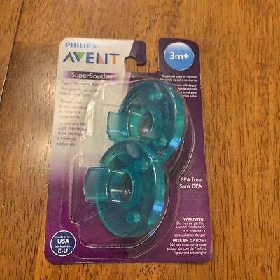 Philips Avent Soothie 0-3m Green 2 Ct. Pacifier & Soother