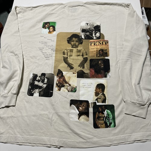 ドンダ Kanye West Donda Chicago Event House Layered L/S Tee Kanye West Donda Chicago Listening Event House Layered