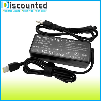 AC Power Adapter Charger for Lenovo ThinkPad X1 Carbon 20A7 20A8 1st 2nd Gen