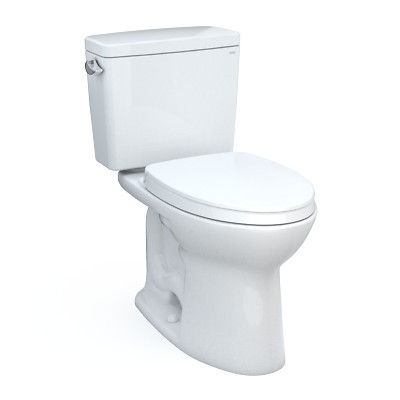 TOTO  Drake  Two-Piece Elongated 1.6 GPF TORNADO FLUSH  Toilet with CEFIONTECT 