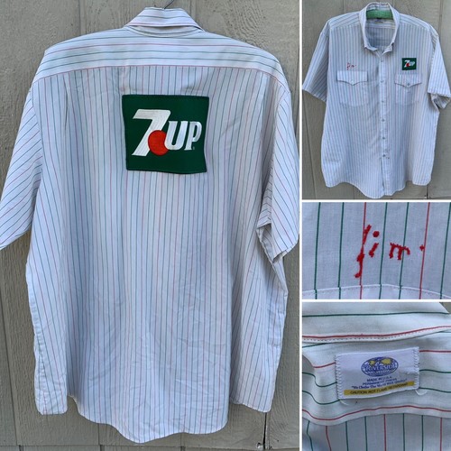 トップス 70s Angelica stripe cotton work shirt LILY 100% Cotton Artistic Stripe Print Shirt – LILY Official