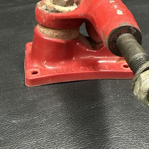 Single Vintage 1980&rsquo;s -Ultra Light Sixtrack Tracker Truck Used Red Rare