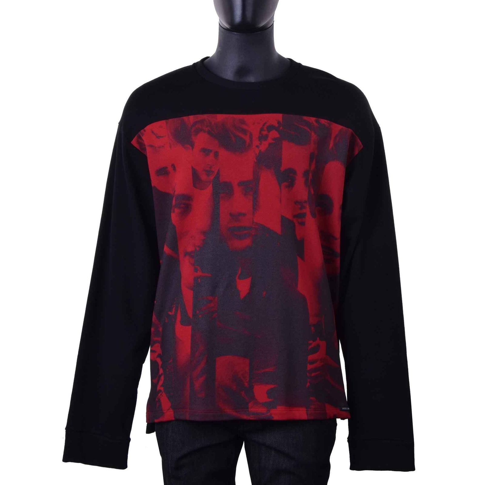 

Dolce - Gabbana James Dean Sweater Толстовка Черный Красный 06067
