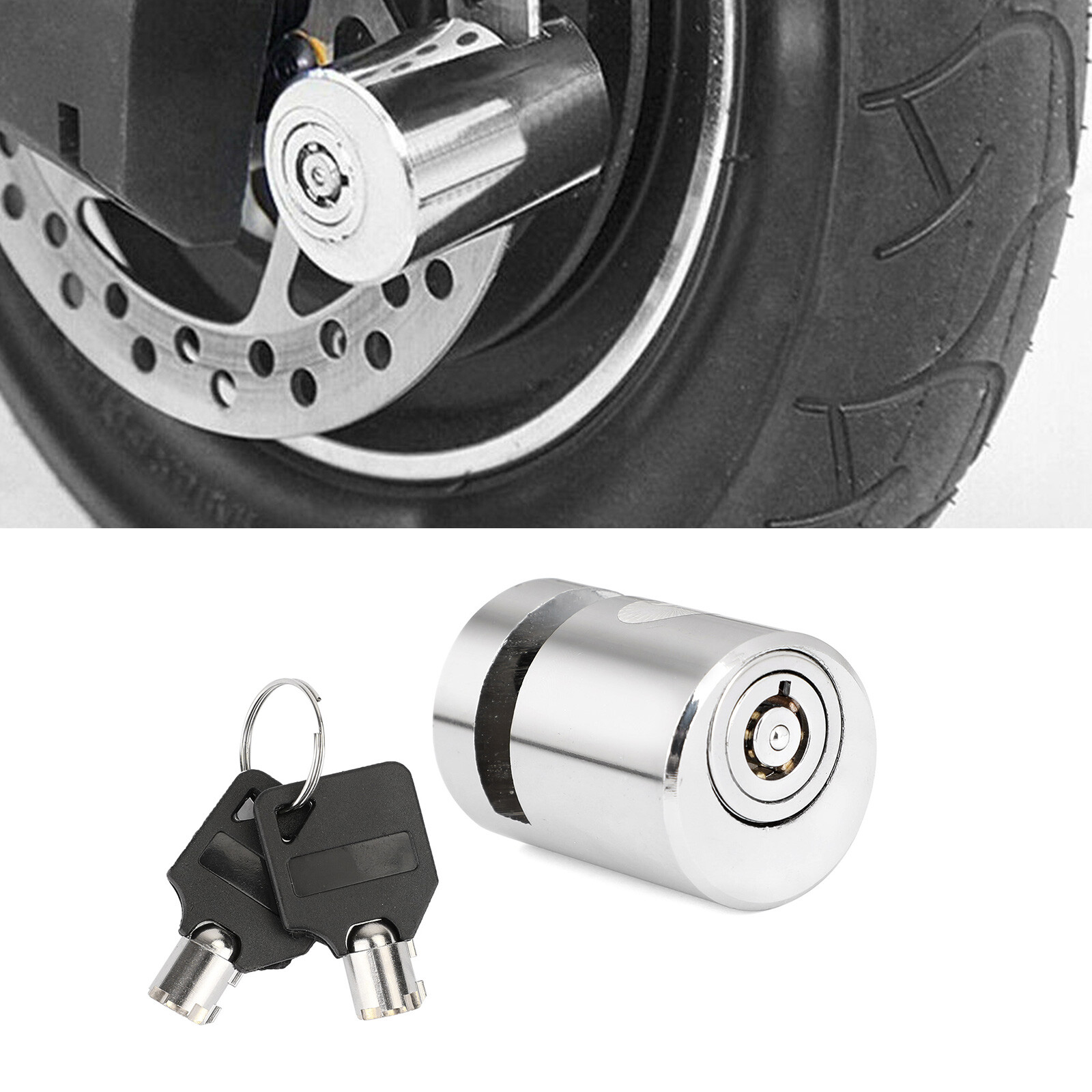 Scooter Security Lock Portable Wheel Disc Brake Lock New