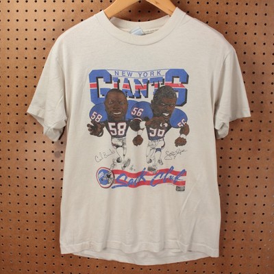 1987 SALEM New York Giants Sack Club t-shirt LARGE tag vtg 80s single stitch tee