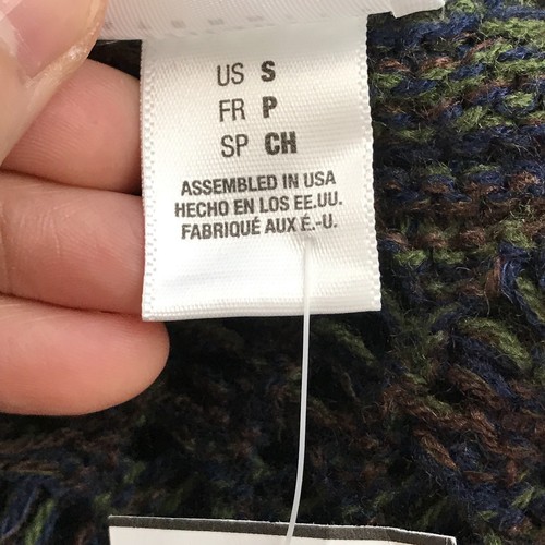 NWT Motherhood Maternity Open Front Shorts Sleeve Knit Sweater Cardigan Sz S