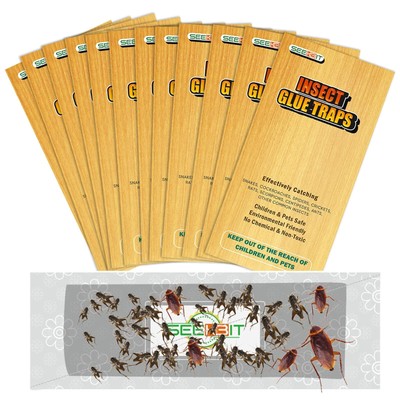 30 PCS Cricket Traps Indoor for Trapping Insects, Mice, Spiders, Bugs, Cricke...