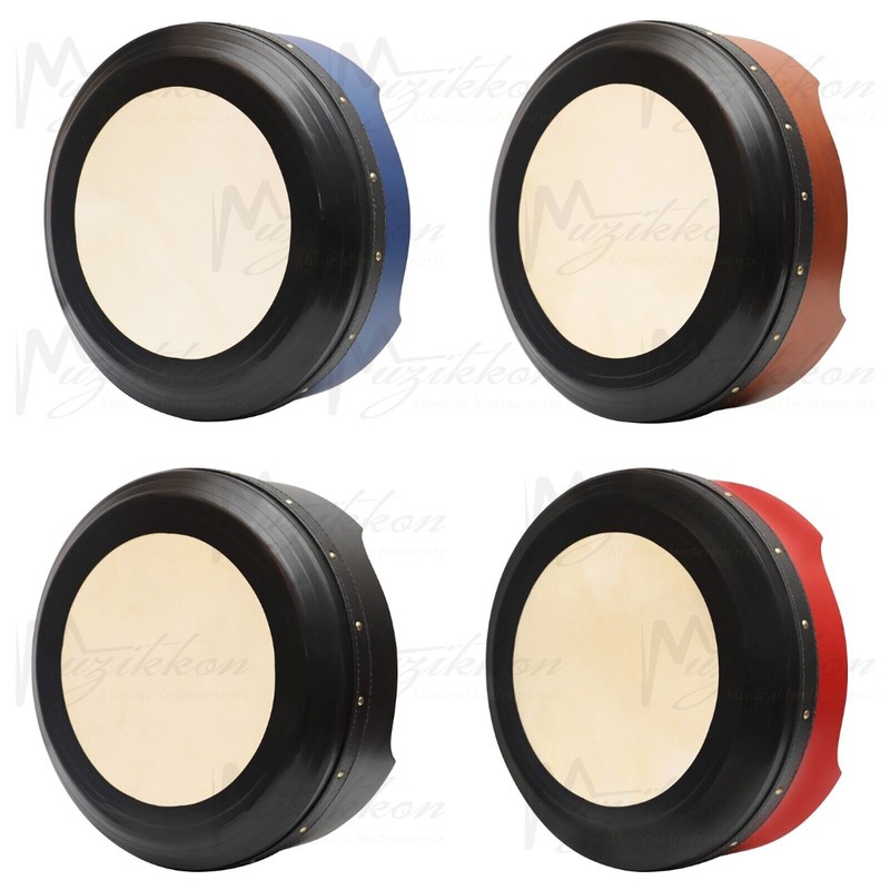 Muzikkon 38.1cmx12.7cm Bodhran Irlandais Tambour Avec Facile Tune SystÃ¨Me Main