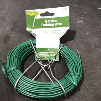 Midwest Air Technologies  Garden Training Wire, Flexible, Plastic-Coated, 50-Ft.