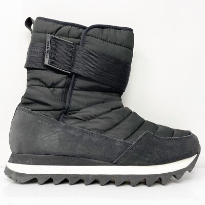 

Черные непромокаемые зимние ботинки Merrell Womens Alpine Tall J002058, размер 9, Черный, Alpine Tall