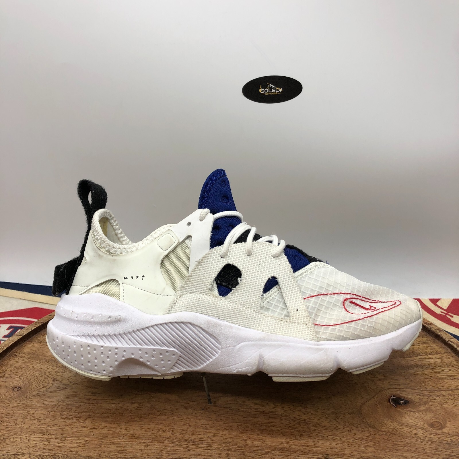 Nike Mens Huarache-Type Olympic Red White Blue USA BQ5102
