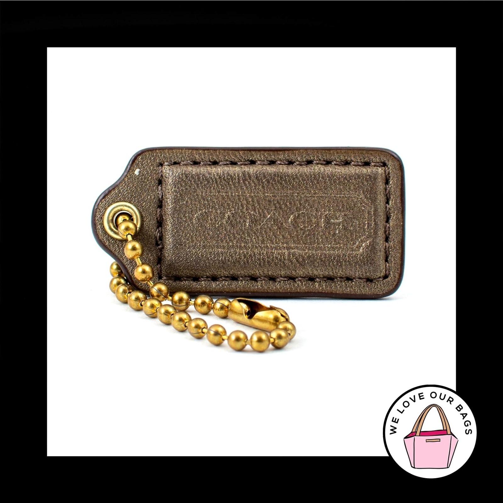 キーホルダー・キーリング Coach Keyfobs Keychain - Coach - Brass - Gold 2