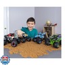 Monster Jam Official Aftershock Monster Truck - Aftershock Collector 1:24 Scale Die-Cast Vehicle - Chrome Rims and BKT Tread Tires for Use in All Playsets - Collectible for Fans and Birthday Parties