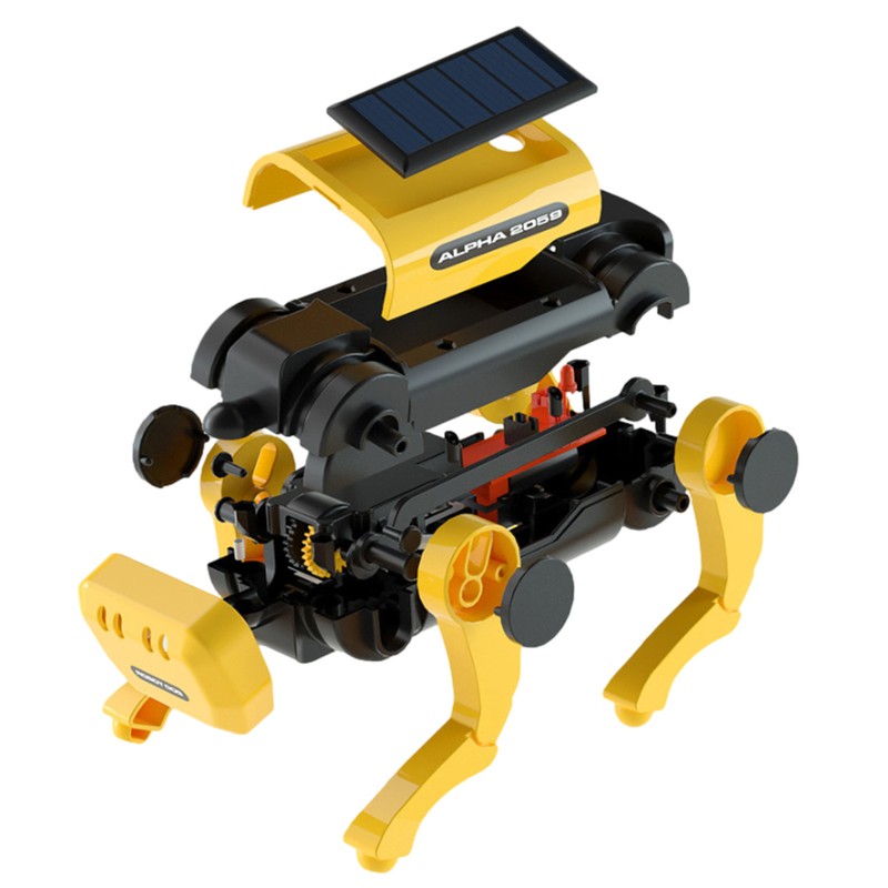 Yellow Interactive Funny Cool Yellow Dog Robot Toy Electric Mechanical