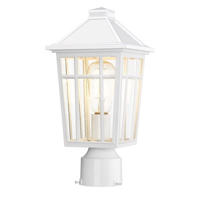 Darkaway Outdoor Post Lights Lamp Post Light Fixture, Waterproof Aluminum Hou...