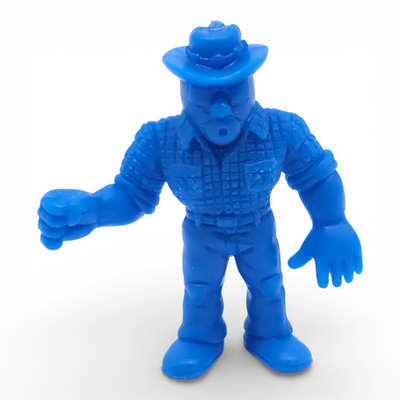 Vintage Blue M.U.S.C.L.E. #155 Shyaneruman Kinnikuman Muscle Men Mattel