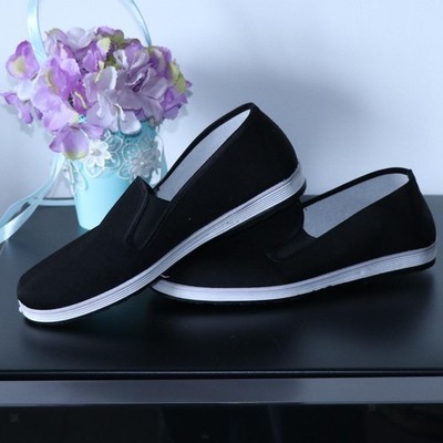 Femmes Hommes Chaussures En Tissu Chinois Traditionnel Art Martial Kung Fu