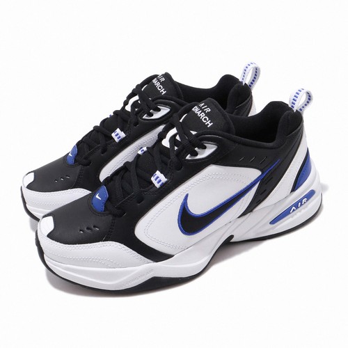 Nike Air Monarch IV 4 Белый Черный Синий Мужская Ретро Повседневная Обувь Кроссовки 415445-002