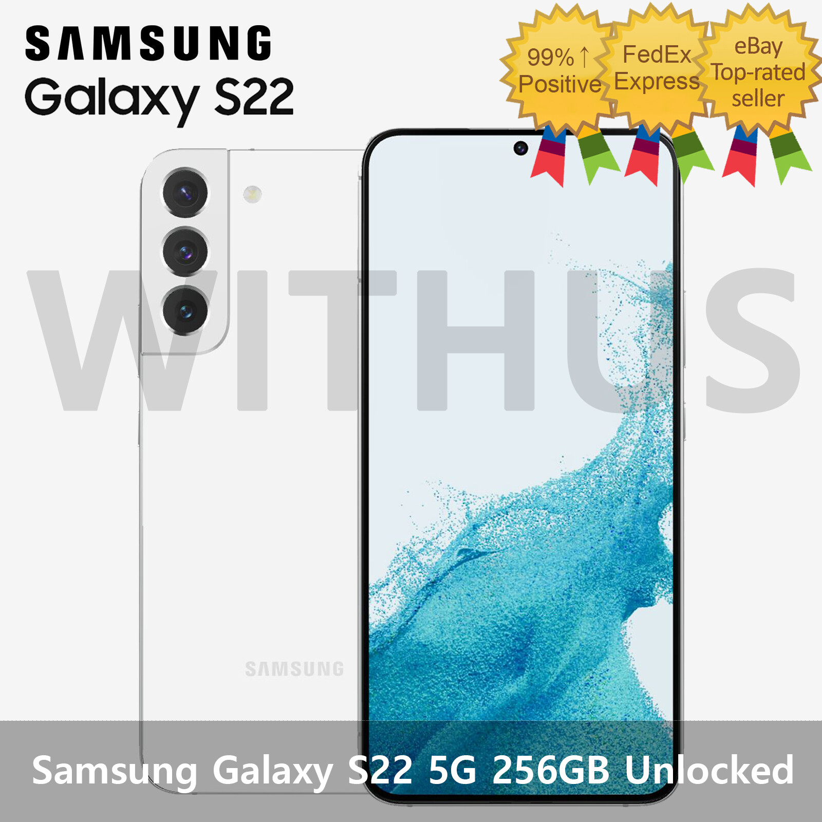 SAMSUNG Galaxy S22 5G SM-S901N 256GB Factory Unlocked