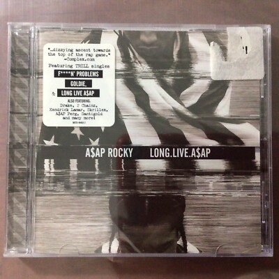 LONG.LIVE.A$AP [Edit] 2013 RCA CD NEW FACTORY SEALED -  Free Shipping