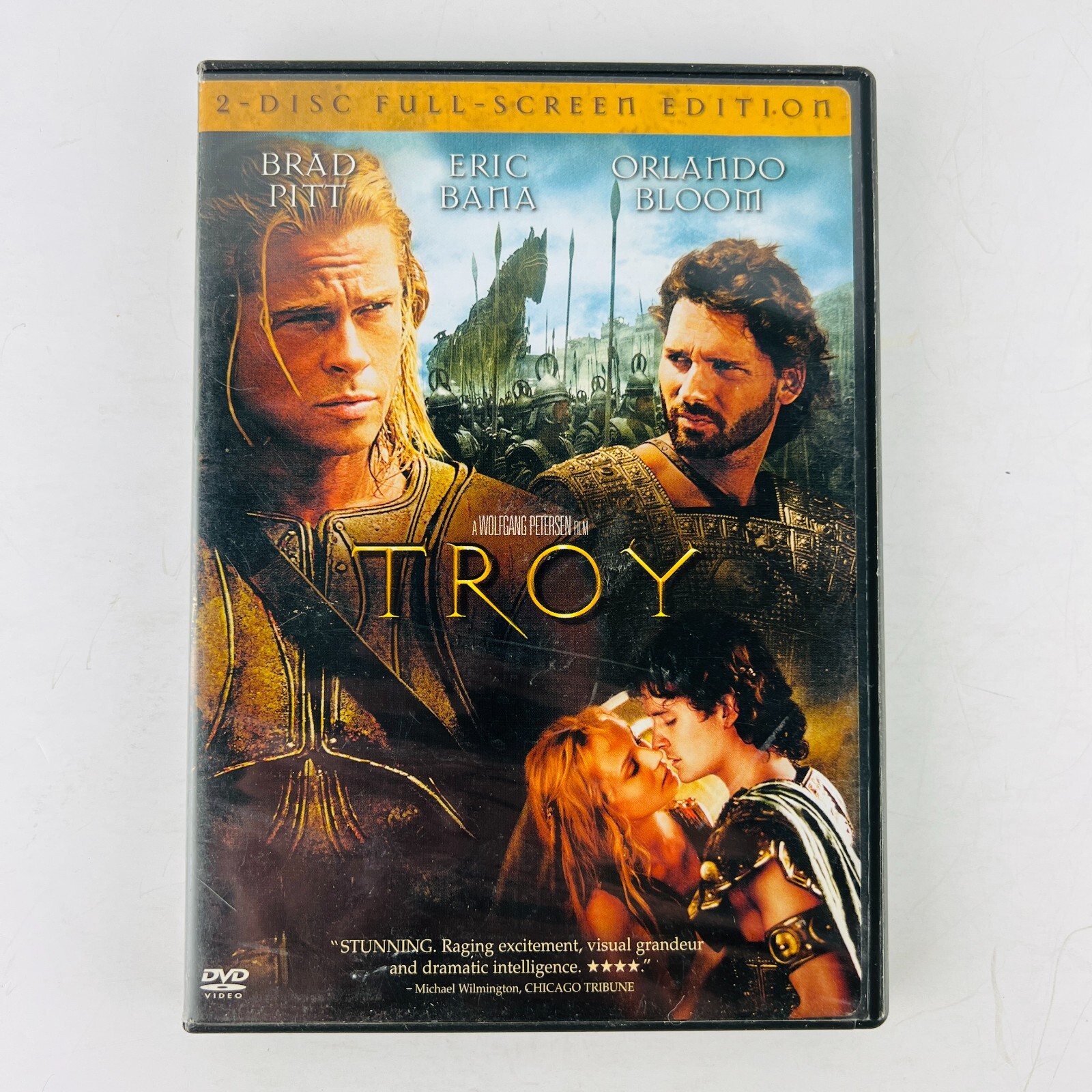 Troy DVD Two-Disc Full Screen Edition Brad Pitt, Eric Bana
