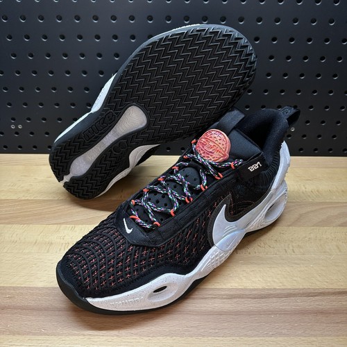 NIKE COSMIC UNITY TB ( BLACK/WHITE ) SNEAKERS SHOES SIZE 12