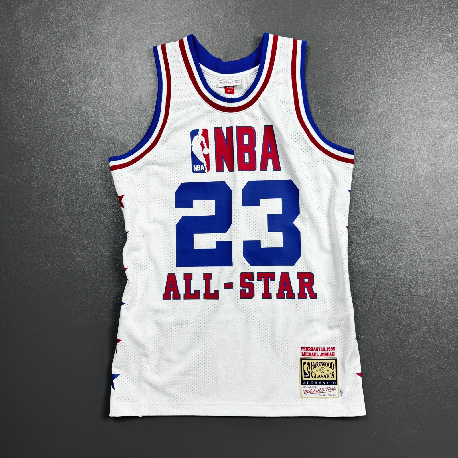 100% Authentic Michael Jordan Mitchell Ness 1985 All Star
