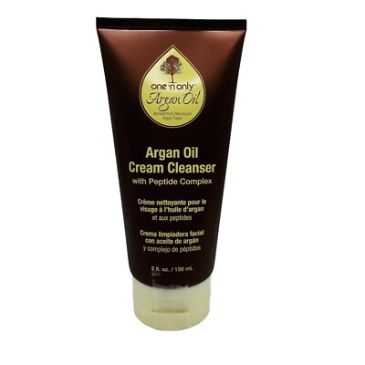 One 'N Only Argan Oil Cream Cleanser Removes Residual Makeup 5 oz