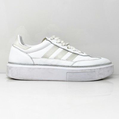 Adidas Womens Super Sleek 72 GX0032 White Casual Shoes Sneakers Size 9.5