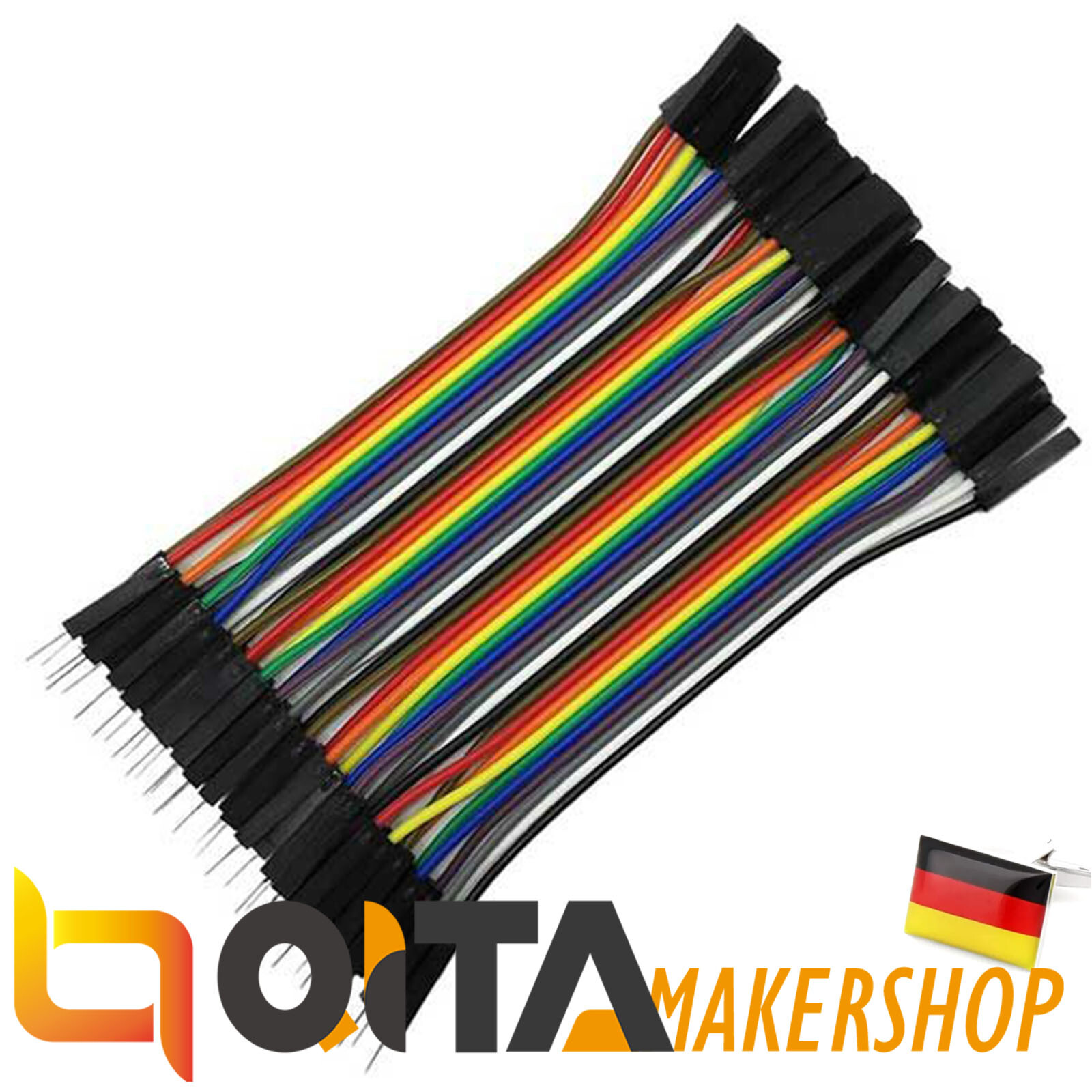 40p 10cm - Jumper Wire Steckbrücken S...