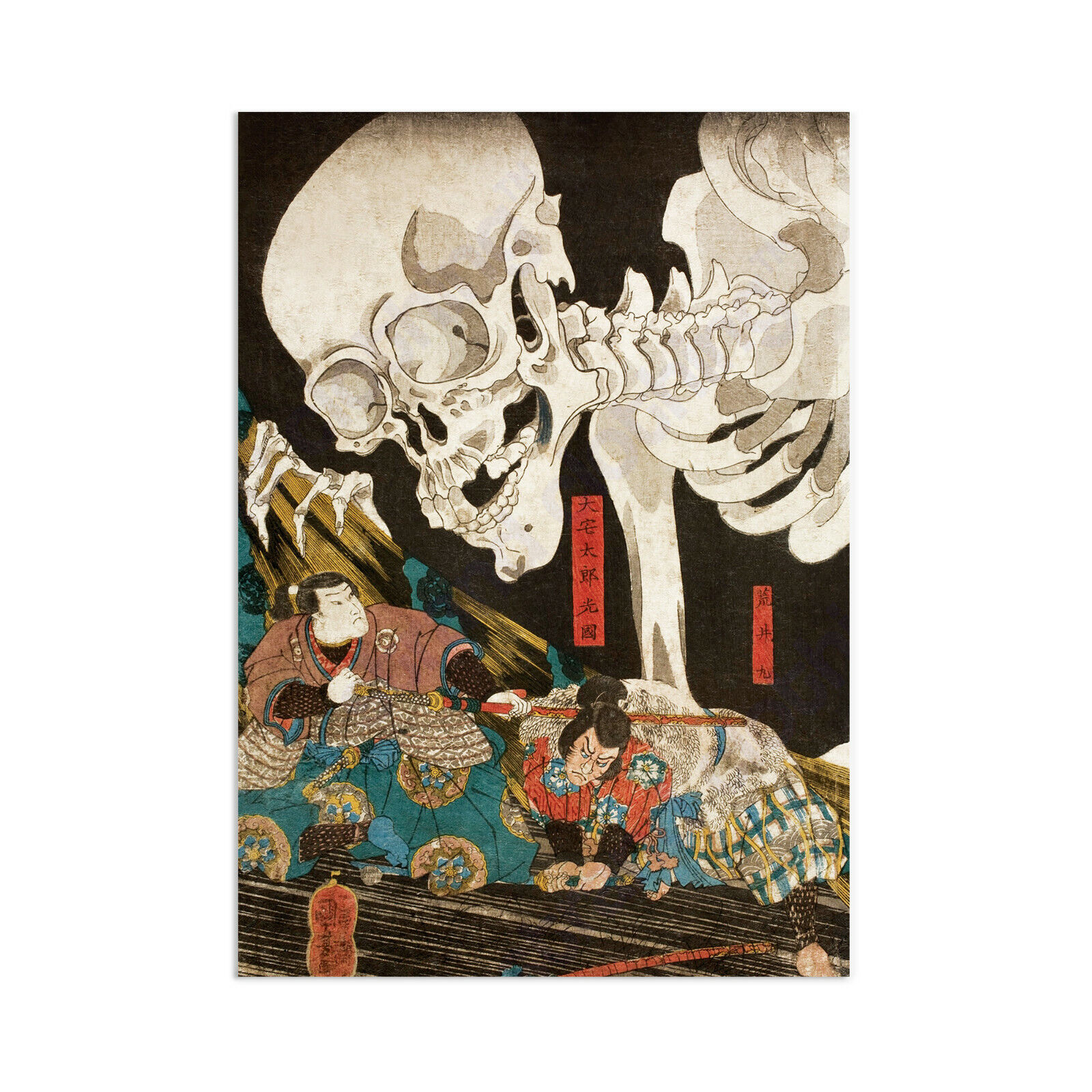 Japanese Ukiyo-e Wall Art Print Poster Woodblock Decor A3 Japanese Ukiyo-e Wall Art Print Poster Woodblock Decor A3