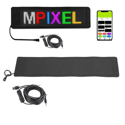 Flexible LED Store Sign USB 5V App Control Custom Text Pattern Programmable Huge
