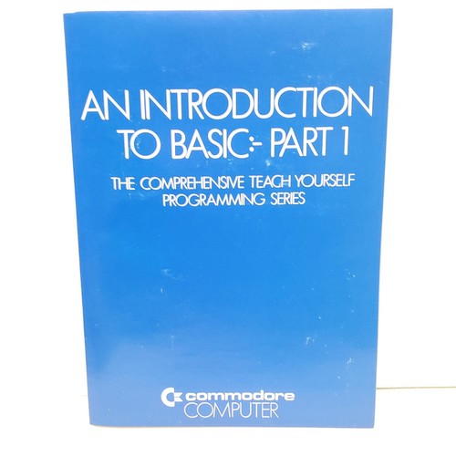 An Introduction To Basic Part 1 Programming Series Commodore Computer 64 Manual