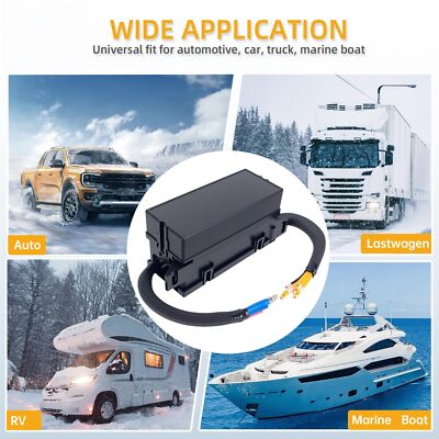 12V Fuse and Relay Box 11 Way 4 Pin 6 Slot Fuse Relay Block Universal Fuse Bl...