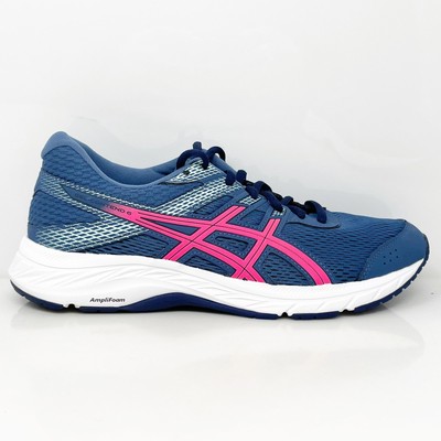 

Женские кроссовки Asics Gel Contend 6 1012A570 синие кроссовки размер 8, Синий, Gel Contend 6