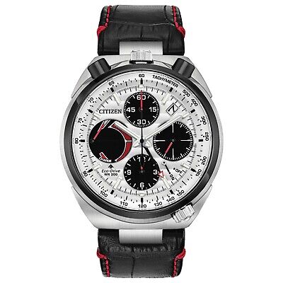citizen av0071 03a eco drive promaster tsuno racer wristwatch silver 265802735892