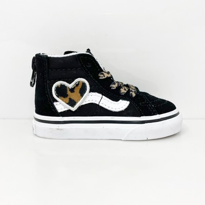 

Vans Girls SK8 Hi 721356 Черная повседневная обувь Кроссовки Размер 4, Черный, SK8 Hi