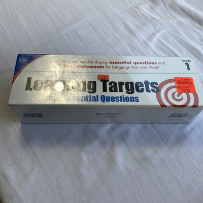 Learning Targets and Essential Questions Grade 1 Carson-Dellosa in wrapper