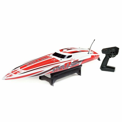 Impulse 32'' Deep-V Brushless Boat White Red Pro Boat PRB08037T2