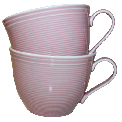 like by Villeroy & Boch Group 2 x Kaffeetasse Color Loop Rose