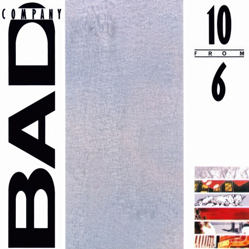Bad Company 10 From 6 12x12 Album Cover Replica Gloss Poster Print