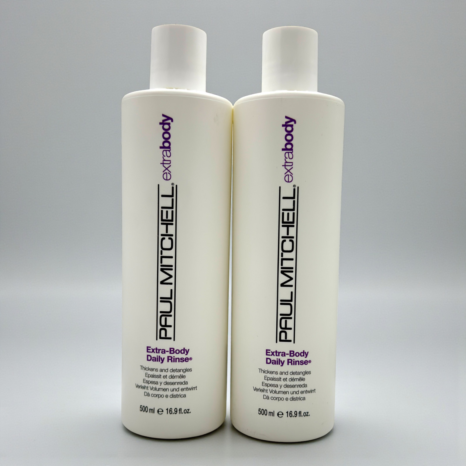 2 Pack Paul Mitchell Extra-Body Daily Rinse 16.9 oz Volumizing Conditioner